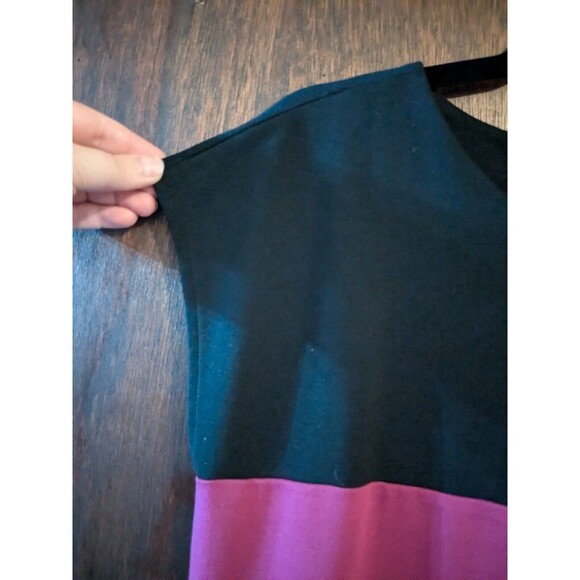 4/$12 Narciso Rodriguez Medium Color Block Knit Dress - Picture 2 of 6